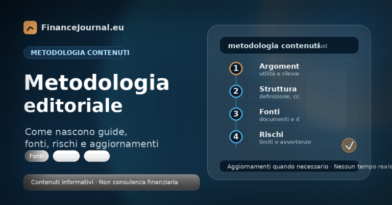 Metodologia editoriale